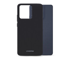 Mobilize Mobilize Rubber Gelly Case voor Motorola Moto G86 Power - Mat Zwart