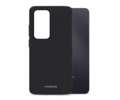 Mobilize Mobilize Rubber Gelly Case OPPO A5m - Mat Zwart