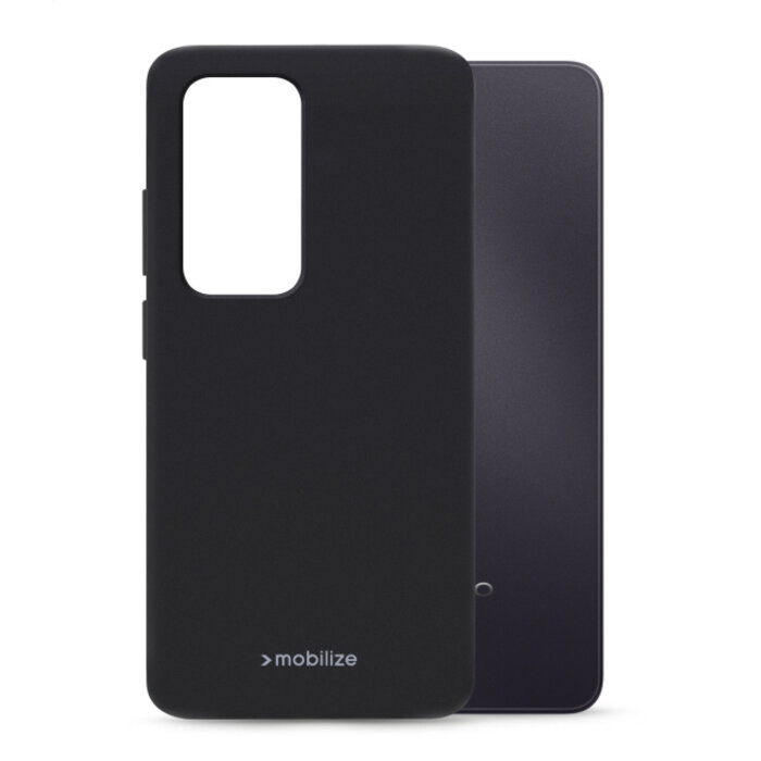 Mobilize Mobilize Rubber Gelly Case OPPO A5m - Mat Zwart