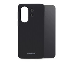 Mobilize Mobilize Rubber Gelly Case Vivo X200 FE - Mat Zwart