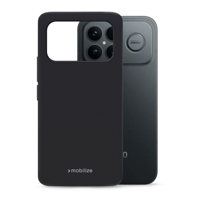 Mobilize Mobilize Rubber Gelly Case Xiaomi Poco F8 Ultra - Matt Black