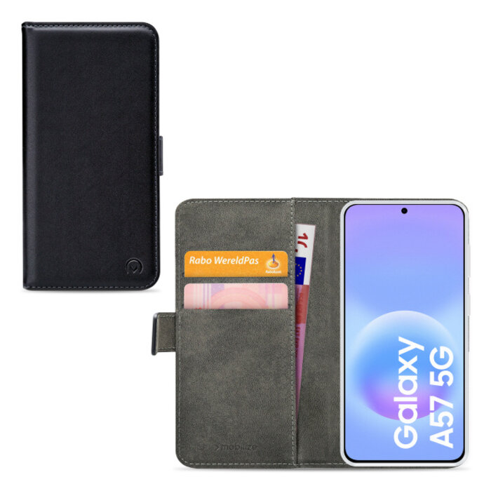 Mobilize Mobilize Classic Gelly Wallet Book Case Samsung Galaxy A57 5G Black