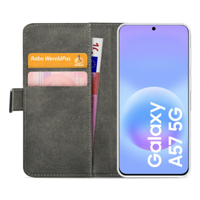 Mobilize Mobilize Classic Gelly Wallet Book Case Samsung Galaxy A57 5G Black