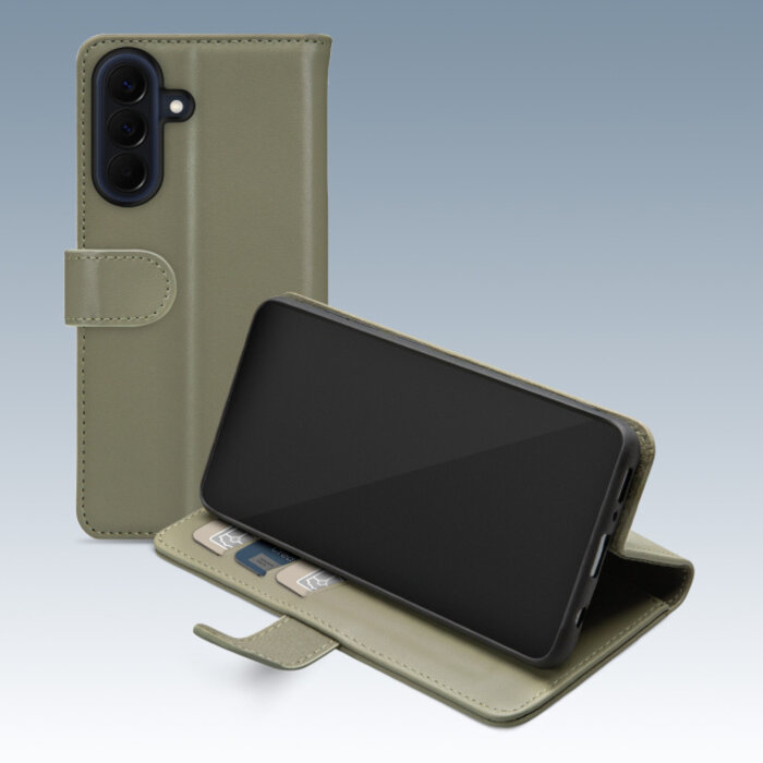 Mobilize Mobilize Premium Gelly Wallet Book Case Samsung Galaxy A57 5G Green