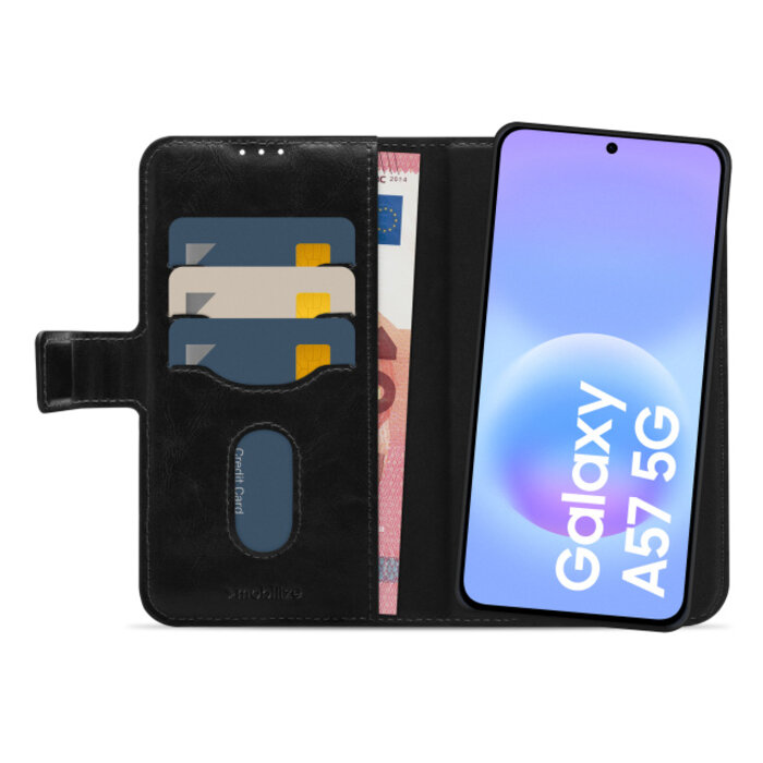 Mobilize Mobilize 2in1 Magnet Gelly Wallet Case Samsung Galaxy A57 5G Black