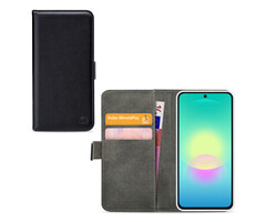 Mobilize Mobilize Classic Gelly Wallet Book Case Samsung Galaxy A27 5G Zwart