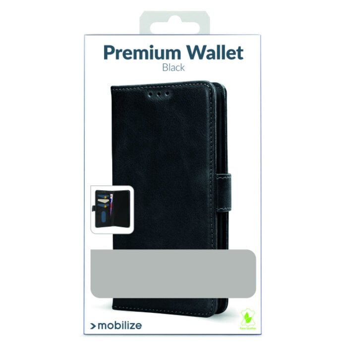 Mobilize Mobilize Premium Gelly Wallet Book Case voor Samsung Galaxy A27 5G - Zwart