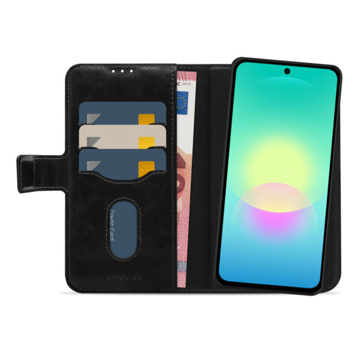 Mobilize Mobilize 2in1 Magnet Gelly Wallet Case Samsung Galaxy A27 5G Black