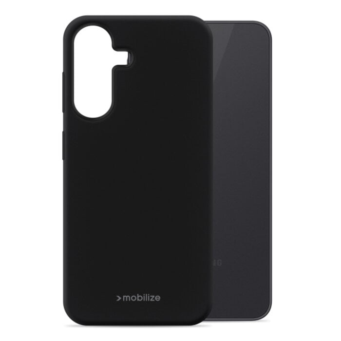 Mobilize Mobilize Rubber Gelly Case Samsung Galaxy A37 5G - Mat Zwart