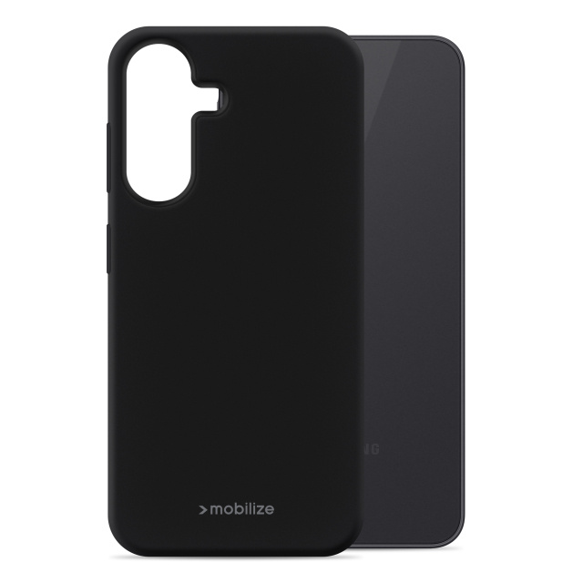 Mobilize Mobilize Rubber Gelly Case Samsung Galaxy A37 5G - Mat Zwart