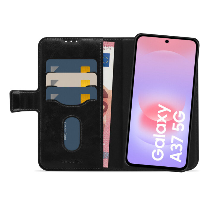 Mobilize Mobilize 2in1 Magnet Gelly Wallet Case Samsung Galaxy A37 5G Black