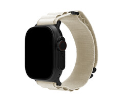 Mobilize Mobilize Nylon Watch Band - Alpine - Black Connector - for Apple 38/40/41/(Gen 10+) 42mm - Starlight