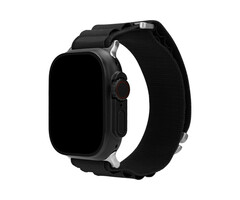 Mobilize Mobilize Alpine Nylon Watchband Apple Watch 42/44/45/46/49mm - Zwart