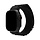 Mobilize Nylon Watch Band - Alpine - Black Connector - for Apple 42 (Gen 1 t/m 3)/44/45/46/49mm - Black