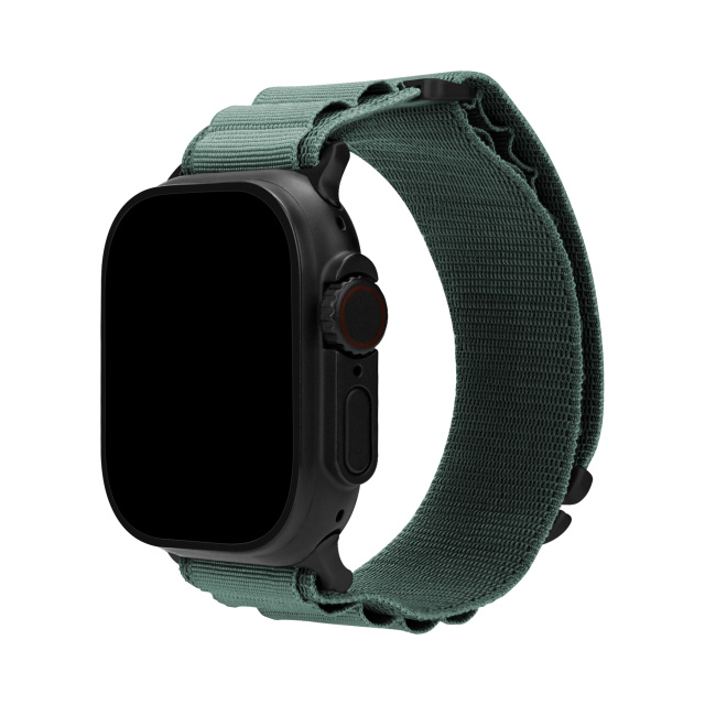 Mobilize Mobilize Alpine Nylon Watch Band Apple Watch 42/44/45/46/49mm - Groen