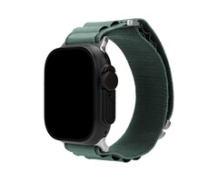 Mobilize Mobilize Alpine Nylon Watch Band 38/40/41/42mm - Titanium Connector - Groen