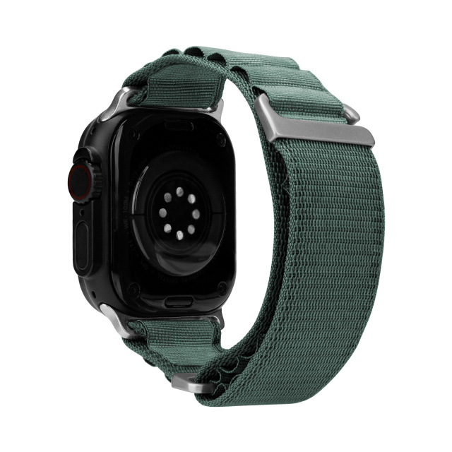 Mobilize Mobilize Alpine Nylon Watch Band 38/40/41/42mm - Titanium Connector - Groen