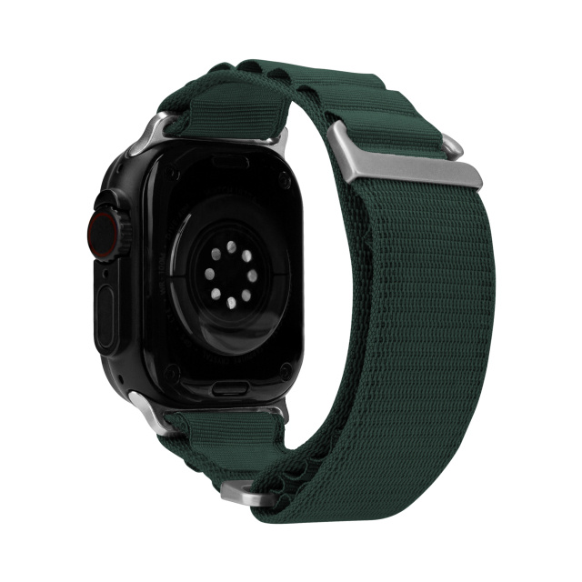 Mobilize Mobilize Alpine Nylon Watch Band Apple 38/40/41/42mm - Dark Green