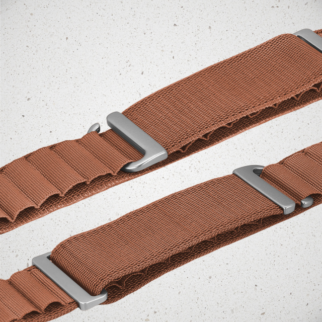Mobilize Mobilize Alpine Nylon Watch Band 42/44/45/46/49mm - Terracotta