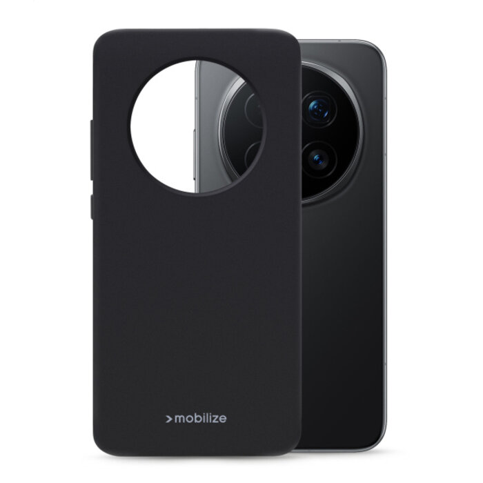 Mobilize Mobilize Rubber Gelly Case Honor Magic8 Pro Matt Black