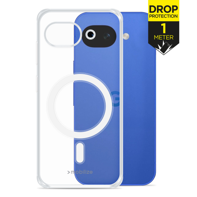 Mobilize Mobilize MagSafe Naked Protection Case Google Pixel 10a - Clear