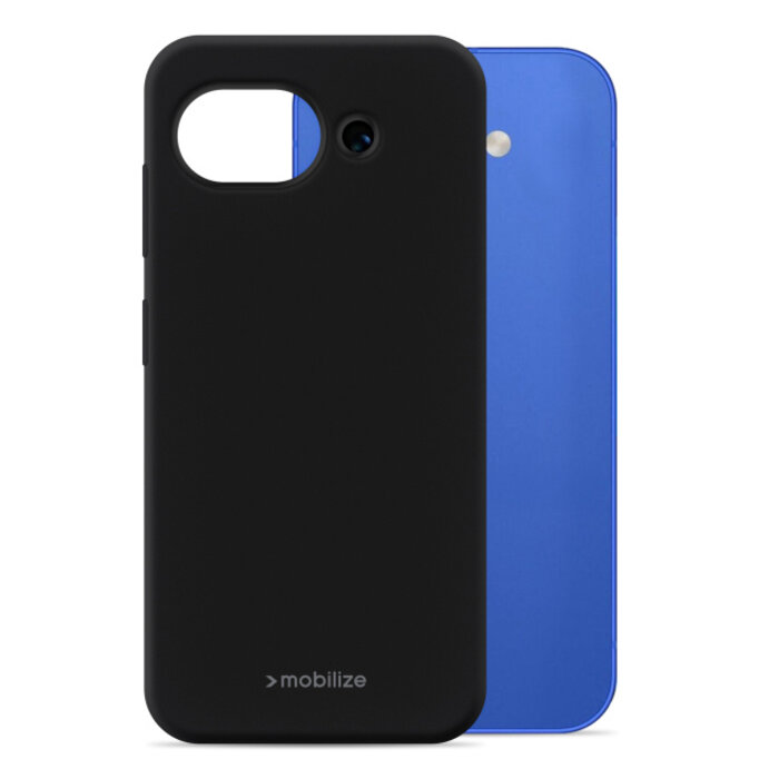 Mobilize Mobilize Rubber Gelly Case Google Pixel 10a Matt Black