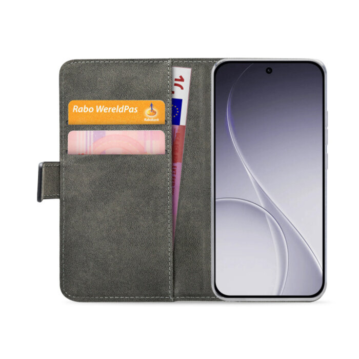 Mobilize Mobilize Classic Gelly Wallet Book Case OPPO Reno15 Pro 5G - Zwart