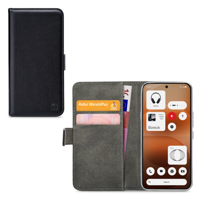 Mobilize Mobilize Classic Gelly Wallet Book Case voor Nothing Phone (4a) Pro - Zwart