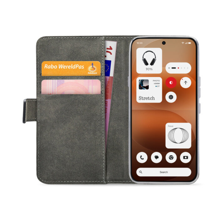 Mobilize Mobilize Classic Gelly Wallet Book Case voor Nothing Phone (4a) Pro - Zwart