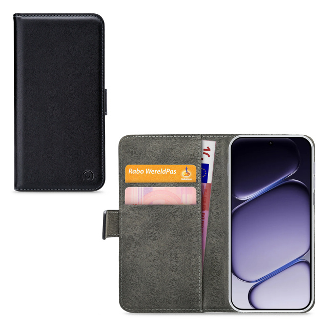 Mobilize Mobilize Classic Gelly Wallet Book Case OnePlus Nord 6 Zwart