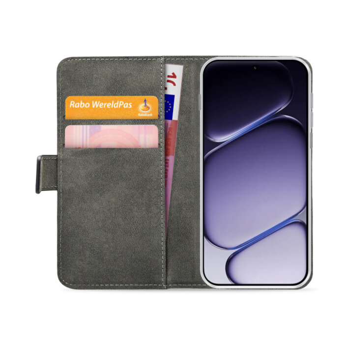 Mobilize Mobilize Classic Gelly Wallet Book Case OnePlus Nord 6 Zwart