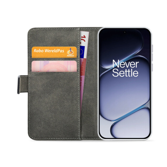 Mobilize Mobilize Classic Gelly Wallet Book Case OnePlus Nord CE6 Black