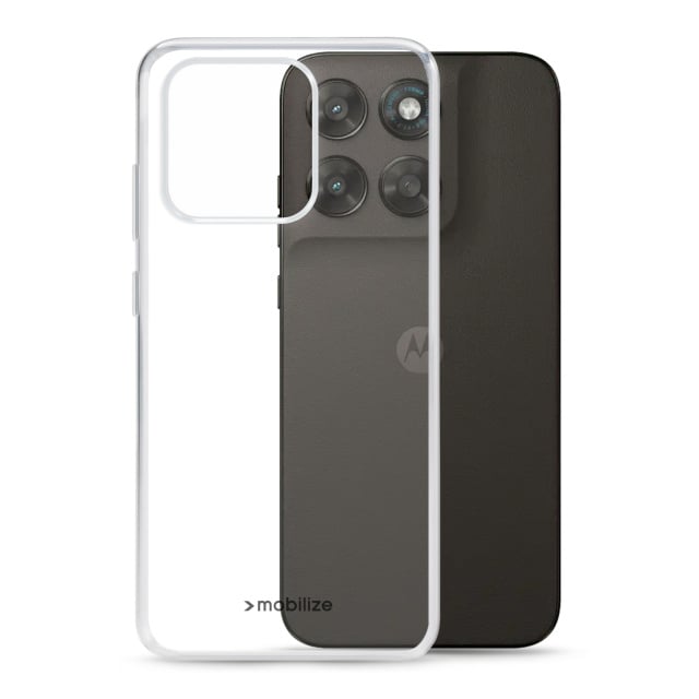 Mobilize Mobilize Gelly Case Motorola Moto G67 / G77 - Transparant