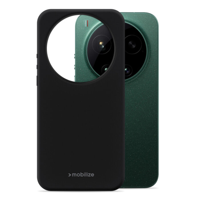 Mobilize Mobilize Rubber Gelly Case Xiaomi 17 Ultra - Mat Zwart