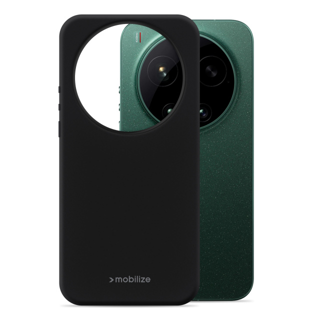 Mobilize Mobilize Rubber Gelly Case Xiaomi 17 Ultra - Mat Zwart