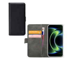 Mobilize Mobilize Classic Gelly Wallet Book Case voor Xiaomi 17 Ultra - Zwart