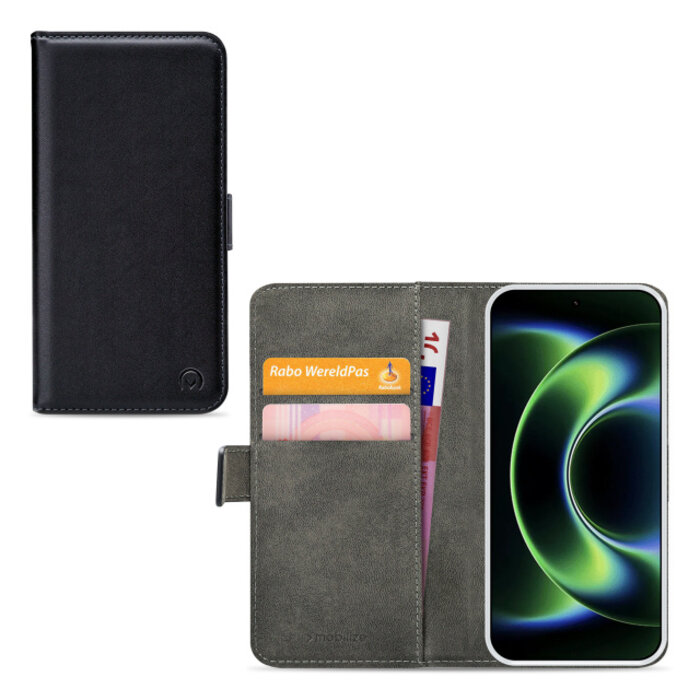 Mobilize Mobilize Classic Gelly Wallet Book Case voor Xiaomi 17 Ultra - Zwart