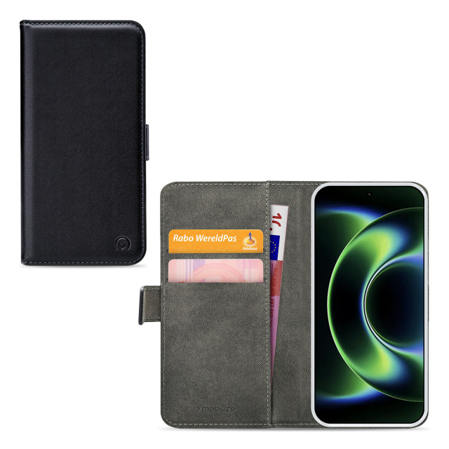Mobilize Mobilize Classic Gelly Wallet Book Case voor Xiaomi 17 Ultra - Zwart