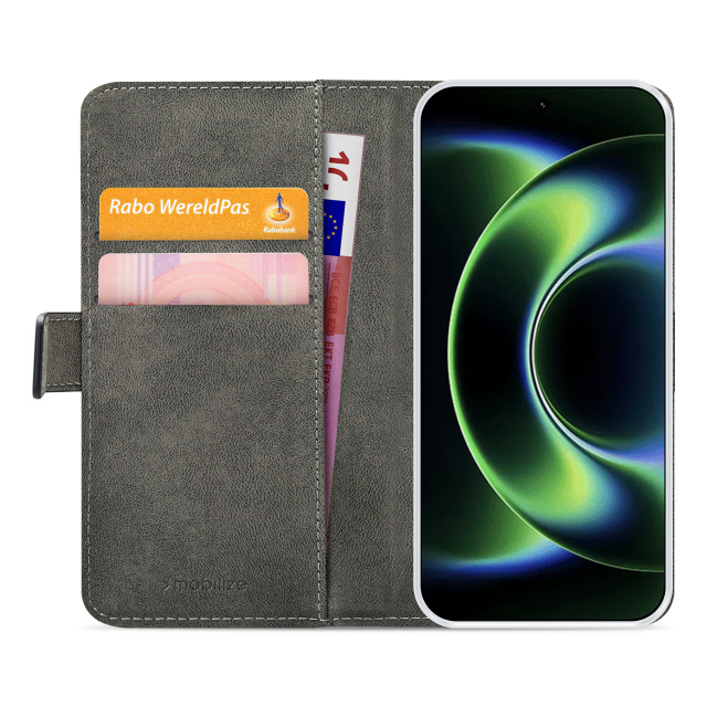 Mobilize Mobilize Classic Gelly Wallet Book Case voor Xiaomi 17 Ultra - Zwart