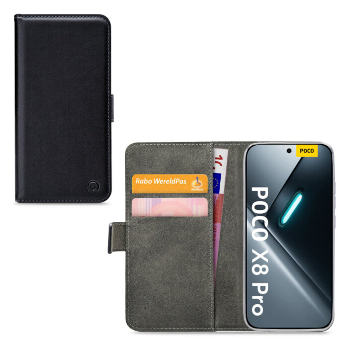 Mobilize Mobilize Classic Gelly Wallet Book Case Xiaomi Poco X8 Pro 5G - Zwart