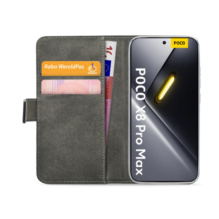 Mobilize Mobilize Classic Gelly Wallet Book Case Xiaomi Poco X8 Pro Max 5G Zwart