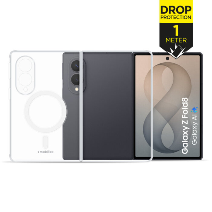 Mobilize Mobilize Magsafe Compatible Naked Protection Case for Samsung Galaxy Z Fold8 5G Clear