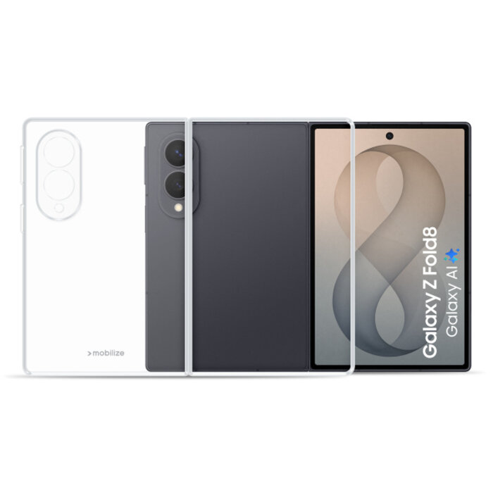 Mobilize Mobilize Gelly Case Samsung Galaxy Z Fold8 5G - Transparant