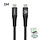 Mobilize Strong Nylon Cable USB-C to USB-C 1m. 240W Black