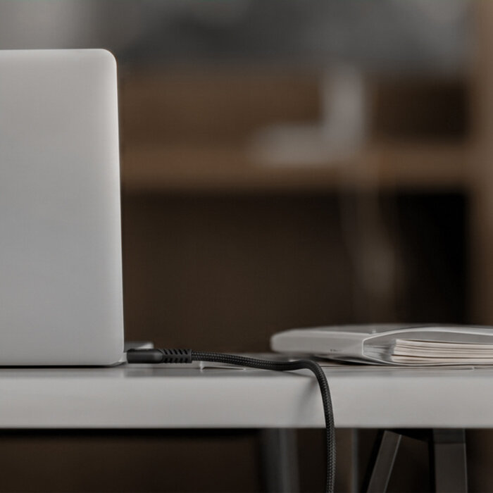 Mobilize Mobilize Strong Nylon USB-C naar USB-C Kabel 2m - 240W - Zwart
