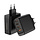 Mobilize GaN Thuislader 140W - 3x USB-C + 1x USB-A - PD / PPS - Zwart