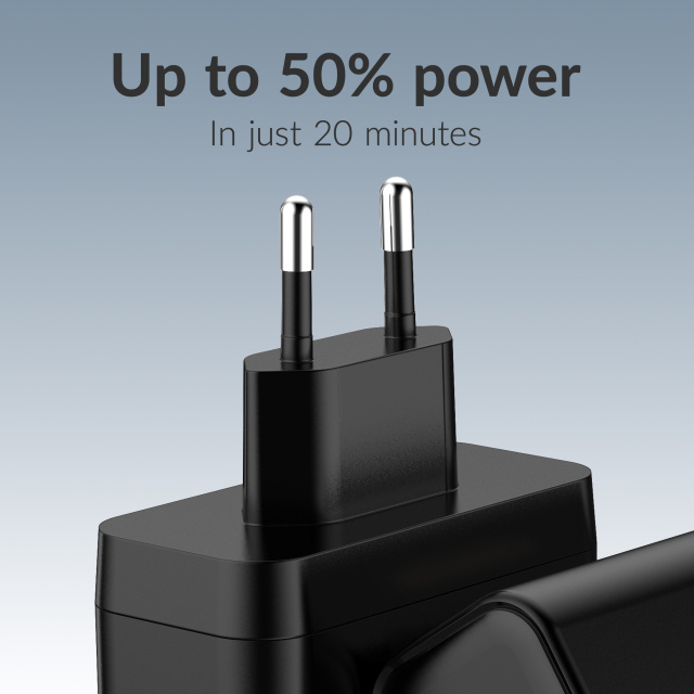 Mobilize Mobilize GaN Thuislader 140W - 3x USB-C + 1x USB-A - PD / PPS - Zwart