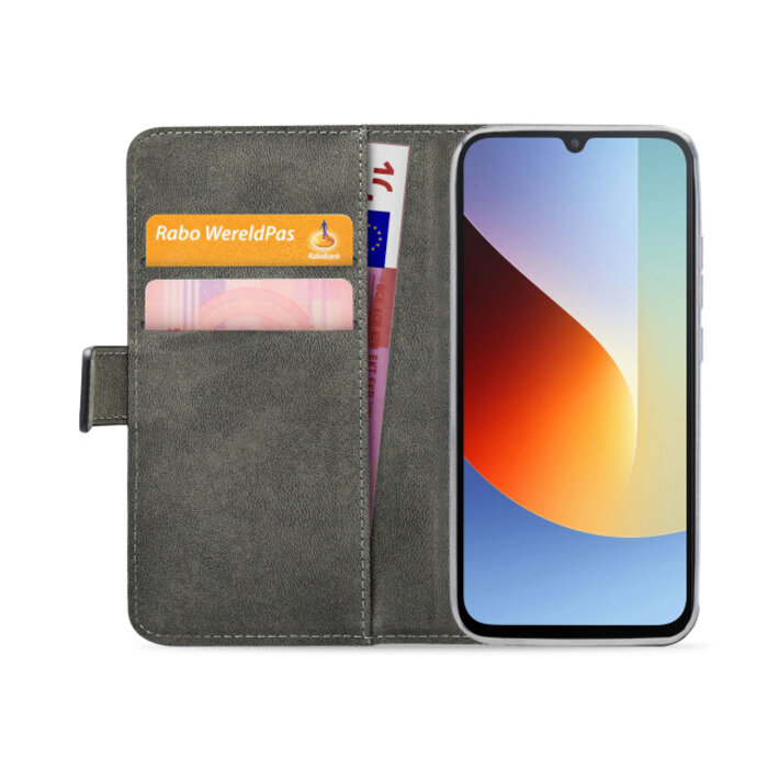 Mobilize Mobilize Classic Gelly Wallet Book Case Xiaomi Redmi A7 Pro 4G Zwart