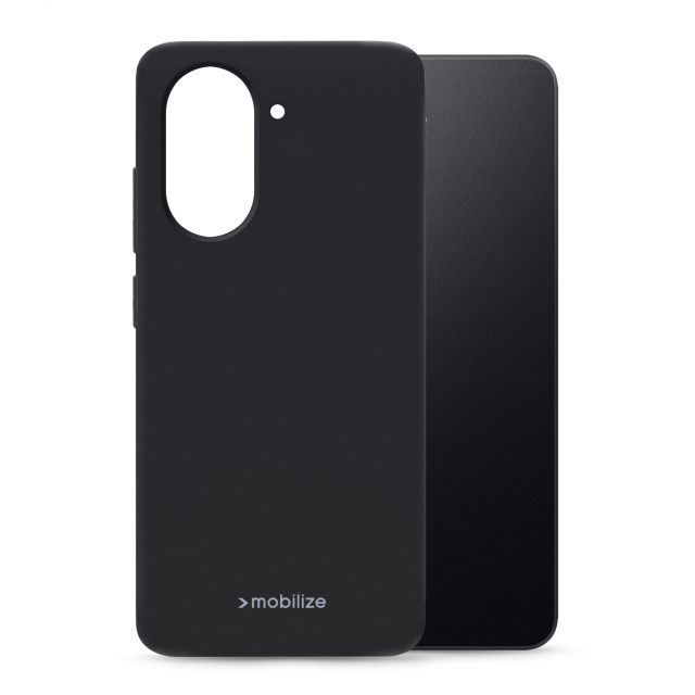 Mobilize Mobilize Rubber Gelly Case Xiaomi Redmi A7 Pro 4G - Mat Zwart