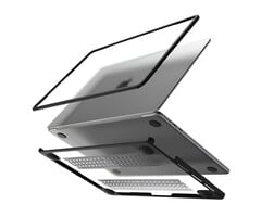 Mobilize Mobilize Protection Cover voor Apple MacBook Neo 13" (2026) - Transparant Zwart